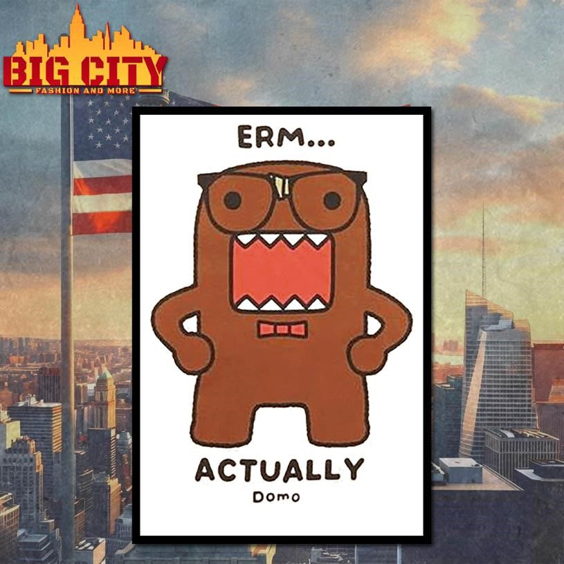 Domo Erm Actually T-Shirt