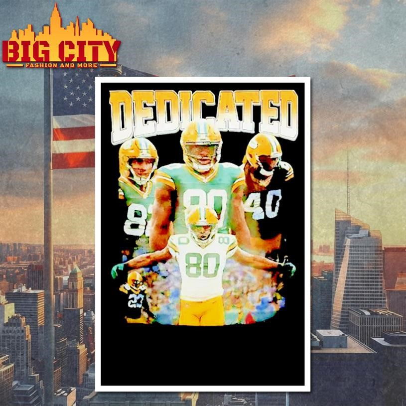 Donald Driver and Josh Whyle and Omar Brown Green Bay Packers Shirt