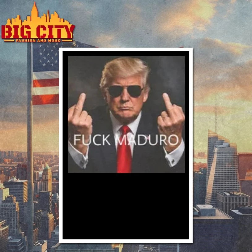 Donald Trump Fuck Maduro Middle Finger shirt