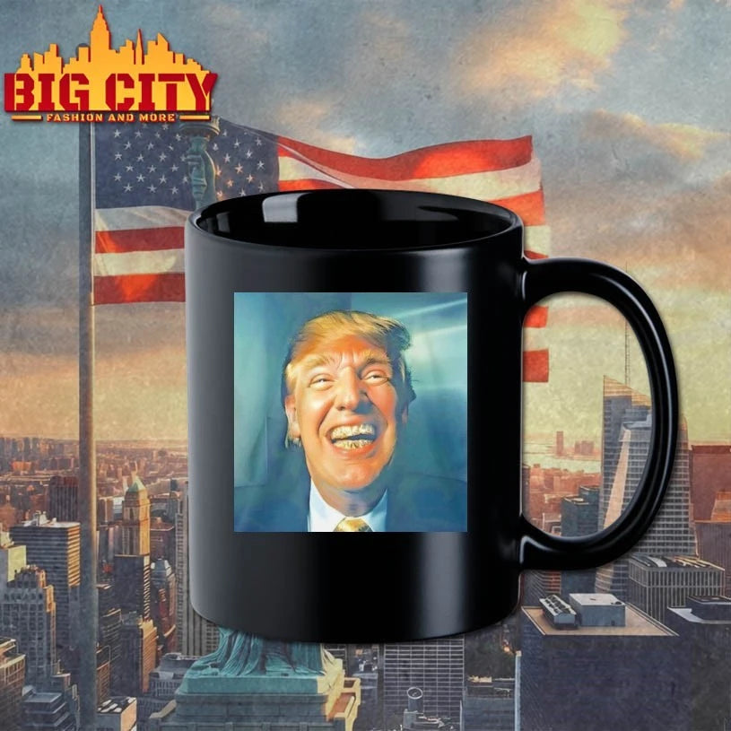 Donald Trump Grillz Teeth Photo shirt