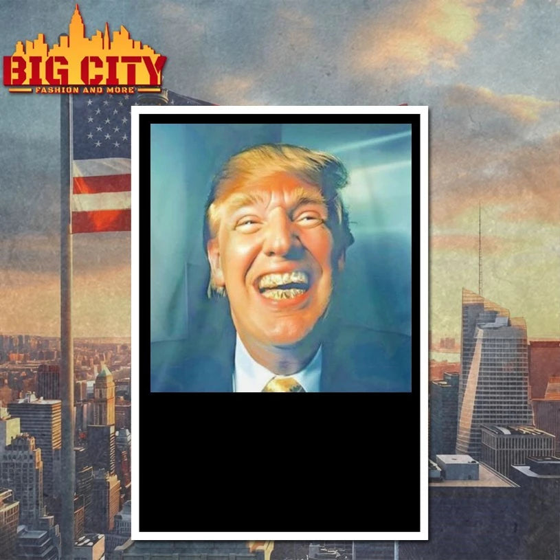 Donald Trump Grillz Teeth Photo shirt