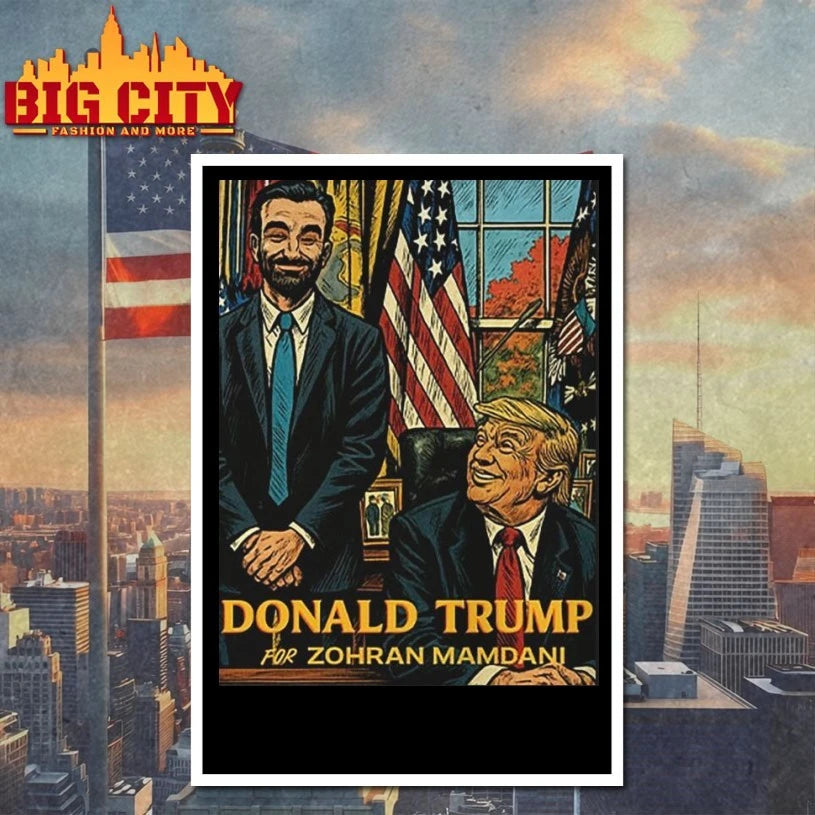 Donald Trump Likes Zohran Mamdani poster shirt