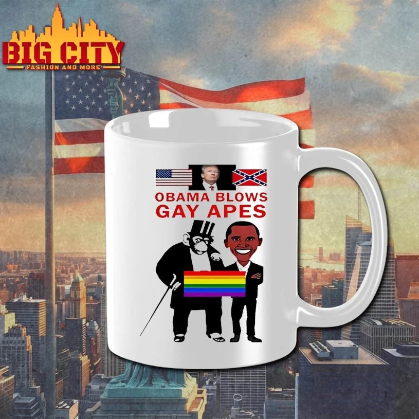 Donald Trump Obama Blows Gay Apes shirt