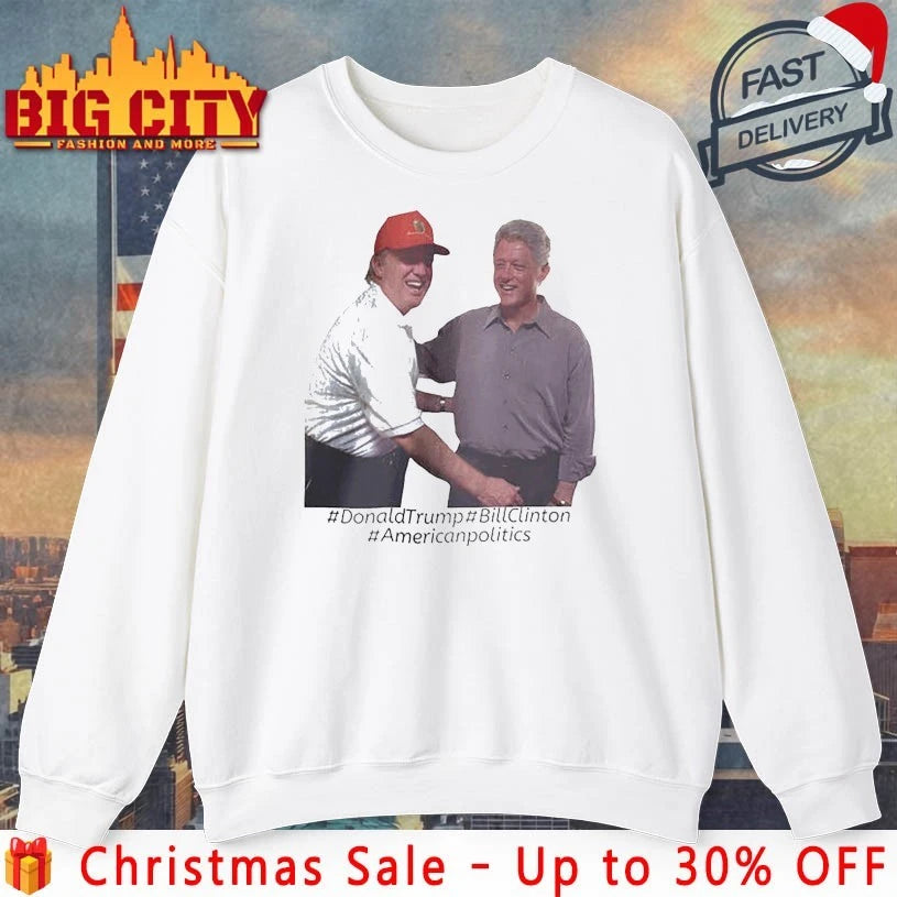 Donald Trump and Bill Clinton Photo Shirt