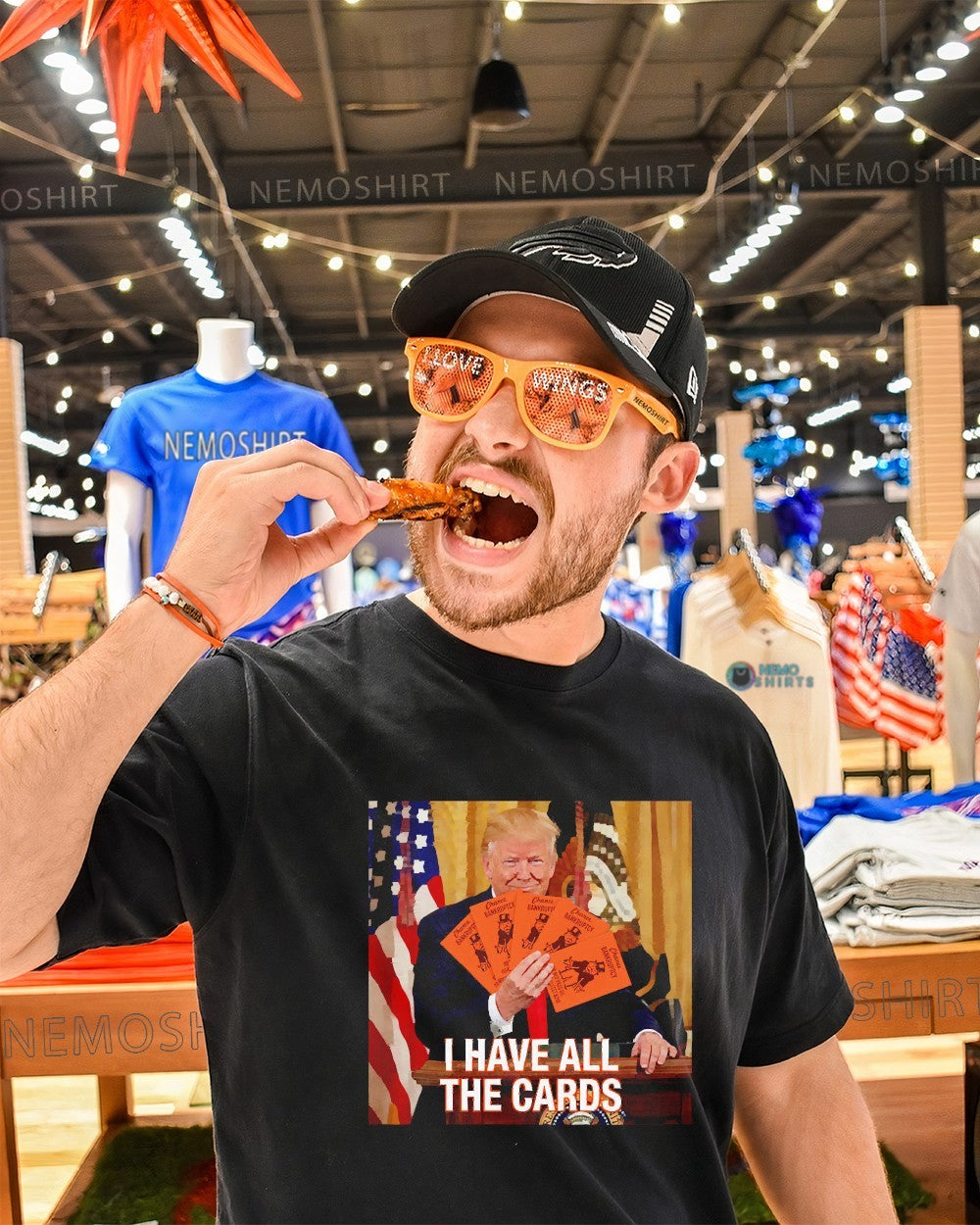 Donald Trump i have all the cards shirt