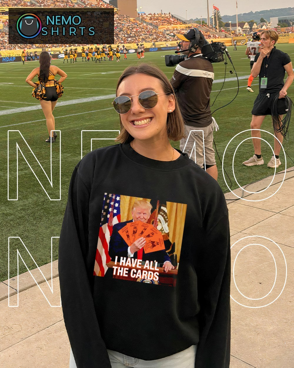 Donald Trump i have all the cards shirt