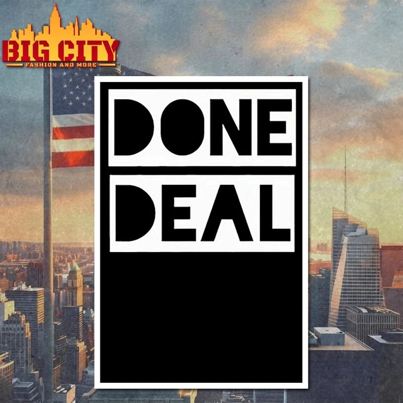 Done Deal Gift for Rich Negotiator shirt