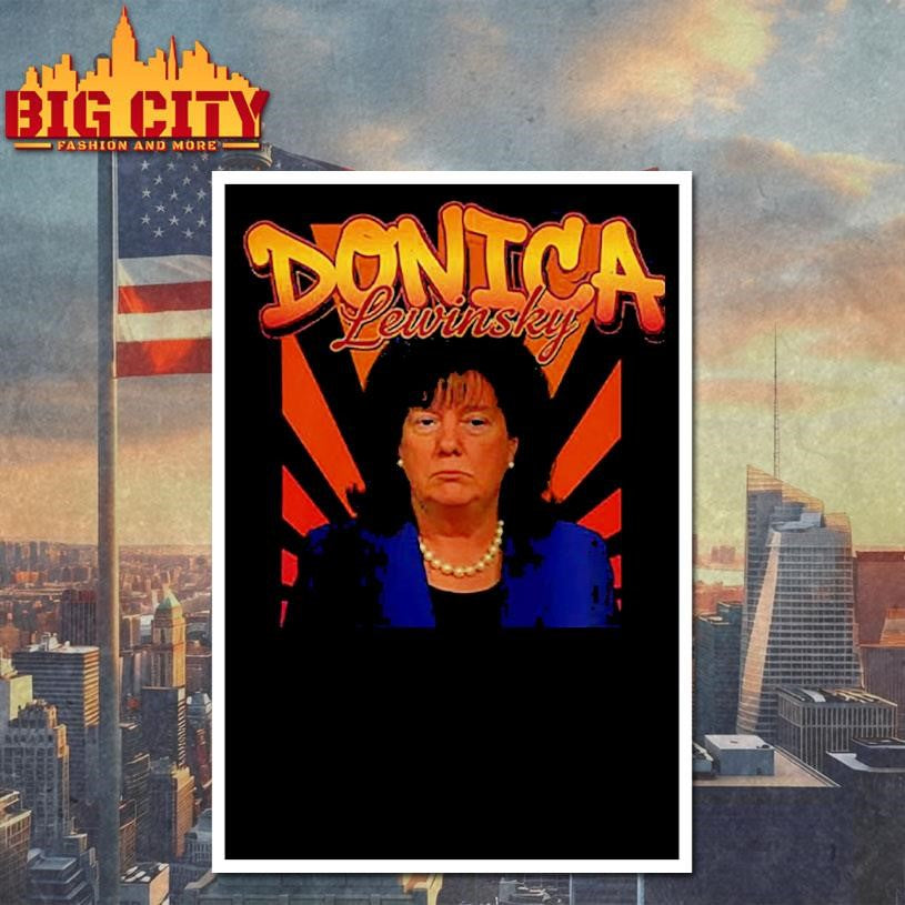 Donica Lewinsky Big Beautiful Bill Shirt
