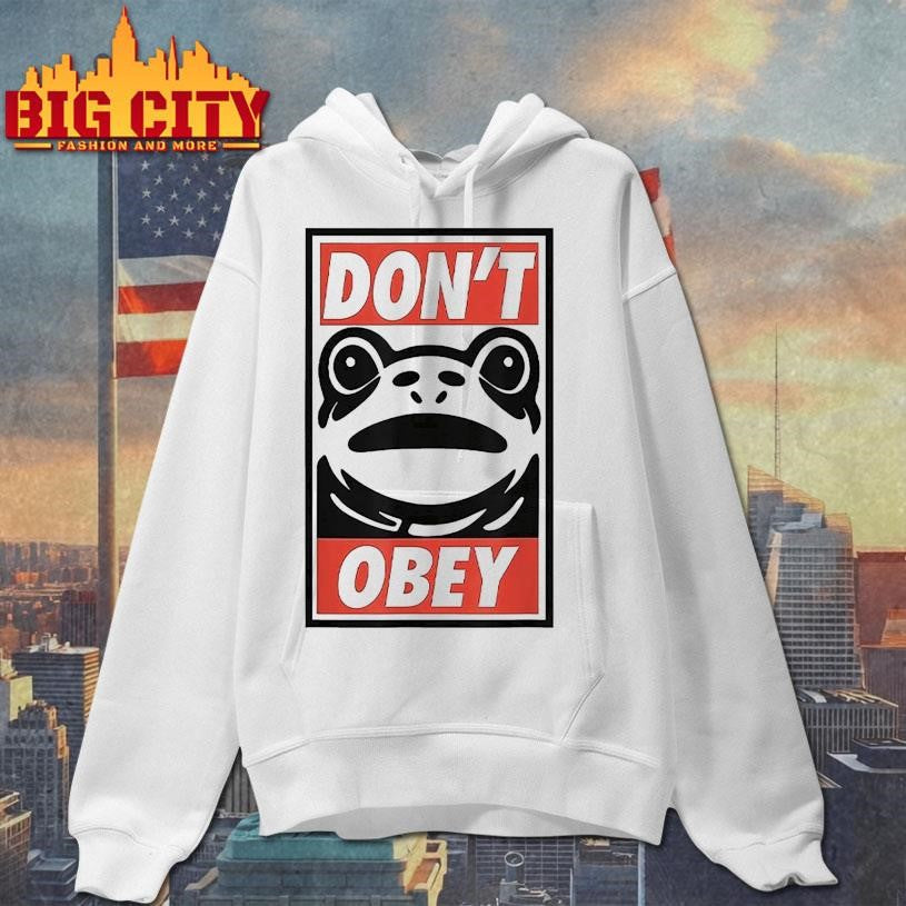 Don’t Obey Frog Shirt