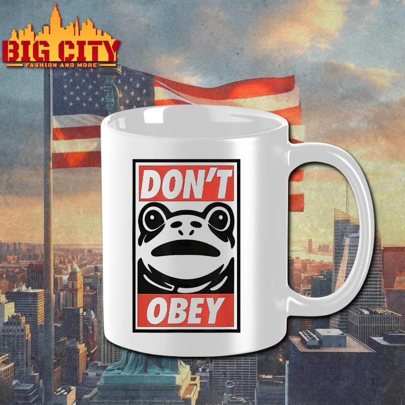 Don’t Obey Frog Shirt