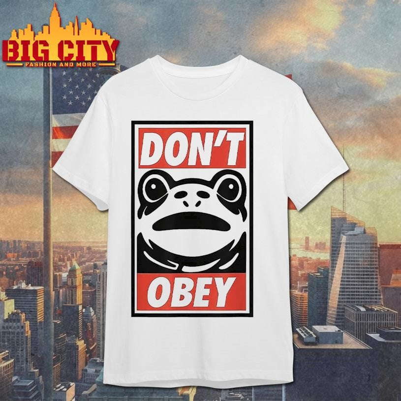 Don’t Obey Frog Shirt