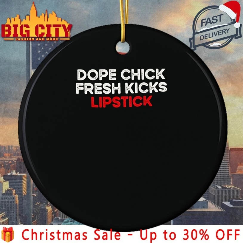 Dope Chick Fresh Kicks Lipstick vintage shirt
