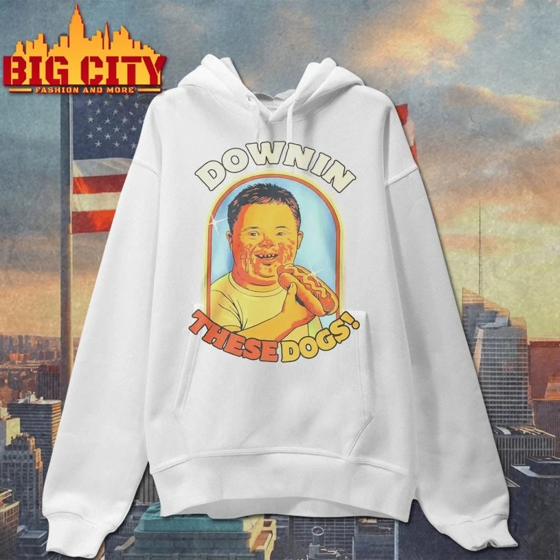Downin These Hot Dogs Down Syndrome shirt