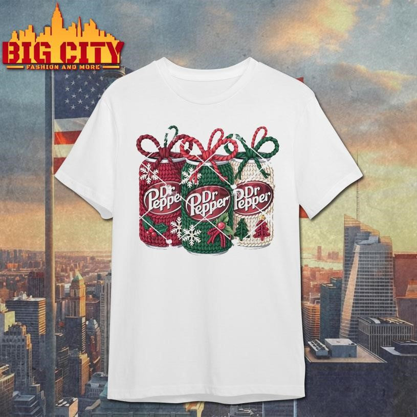 Dr Pepper Christmas Yarn Shirt