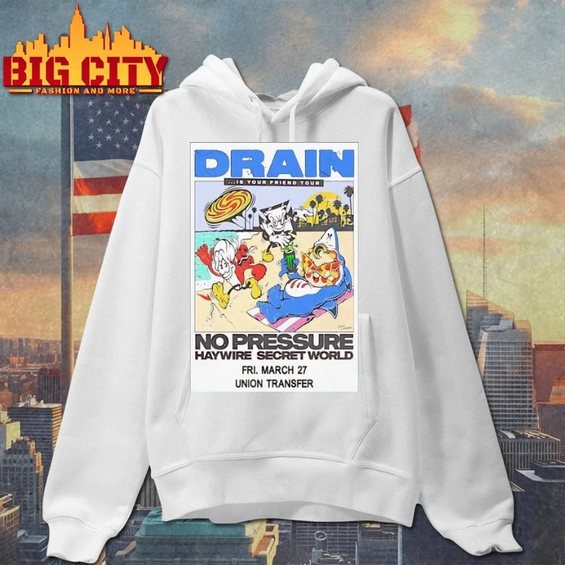 Drain Mar 27 2026 Union Transfer In Philadelphia PA Poster shirt