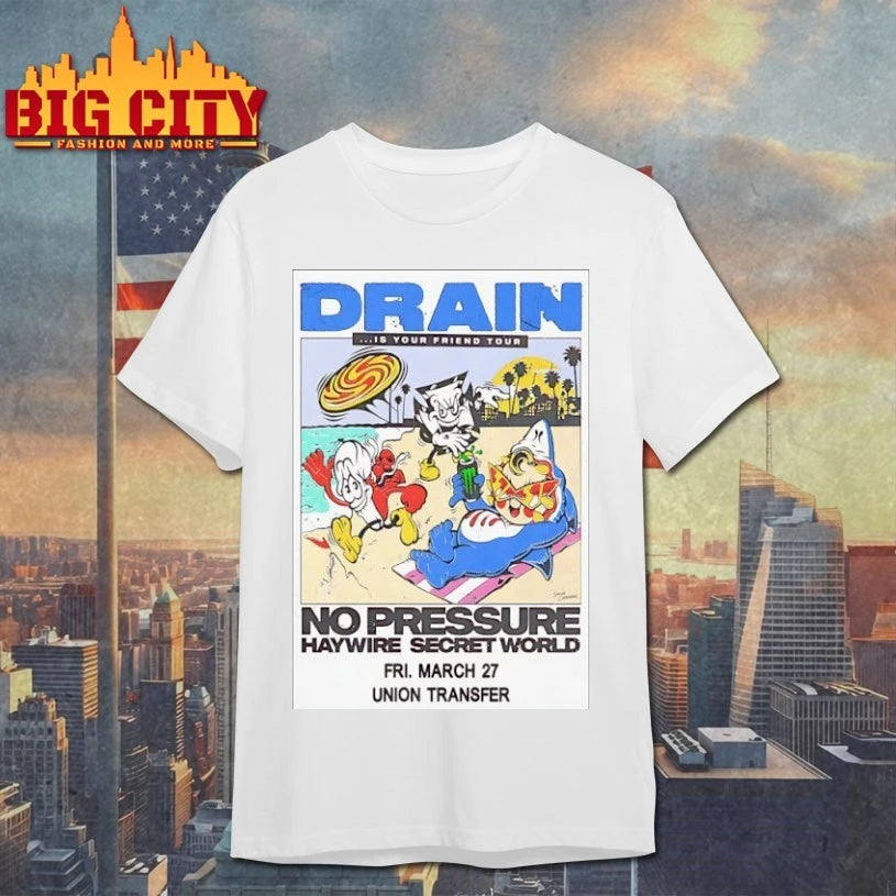 Drain Mar 27 2026 Union Transfer In Philadelphia PA Poster shirt