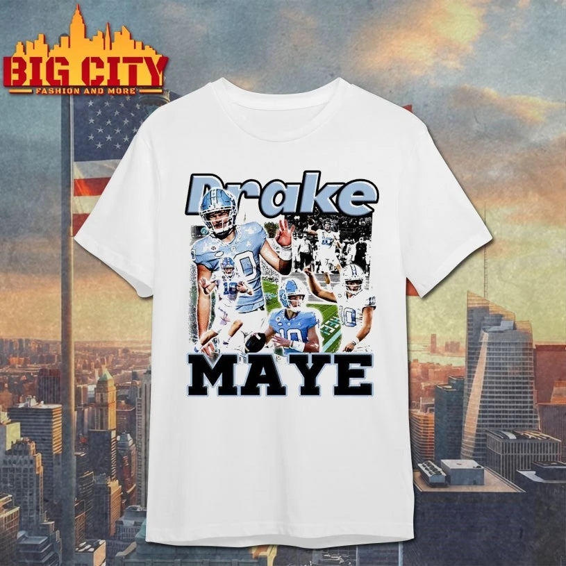 Drake Maye North Carolina Tar Heels football graphic Shirt