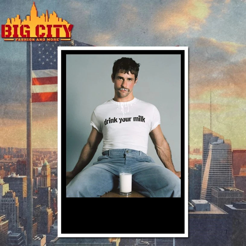 Drink Your Milk Jonathan Bailey Photo Shirt