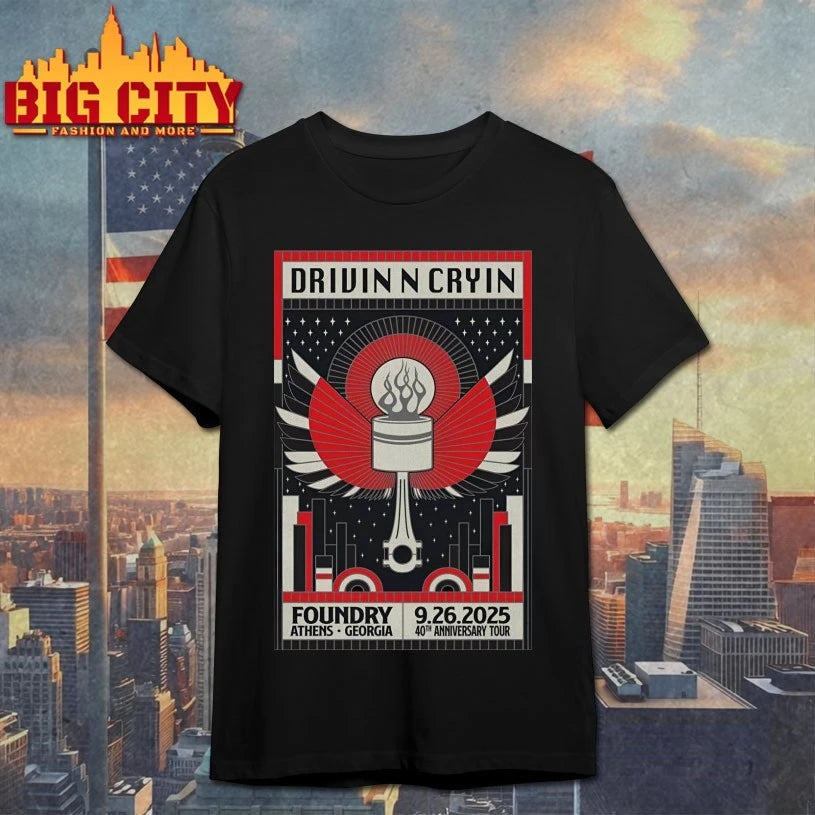 Drivin N Cryin Athens GA Sep 26 2025 Poster shirts
