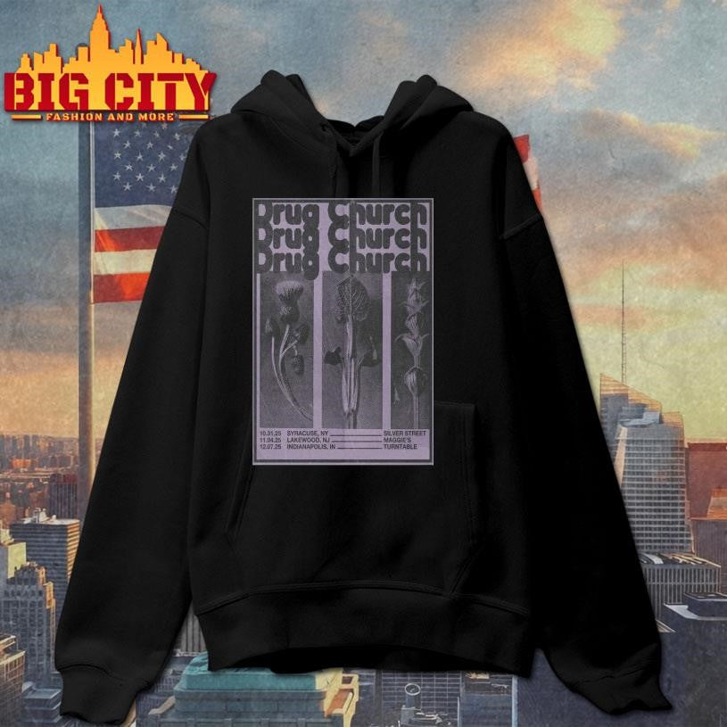 Drug Church Tour 2025 Poster Shirt