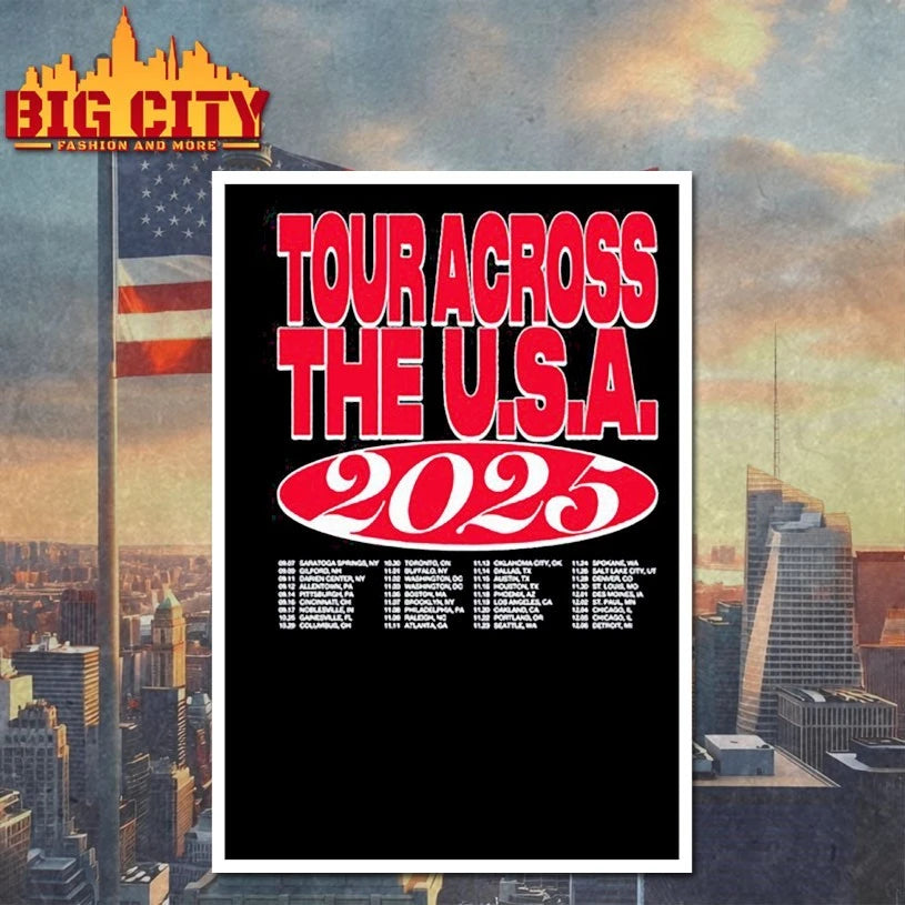 Drug Church Tour Across The USA 2025 shirt