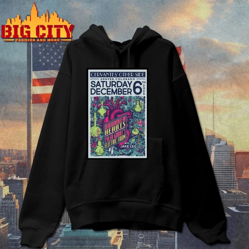 Drunken Hearts Cervantes’ Other Side In Denver CO Dec 6 2025 Poster shirt