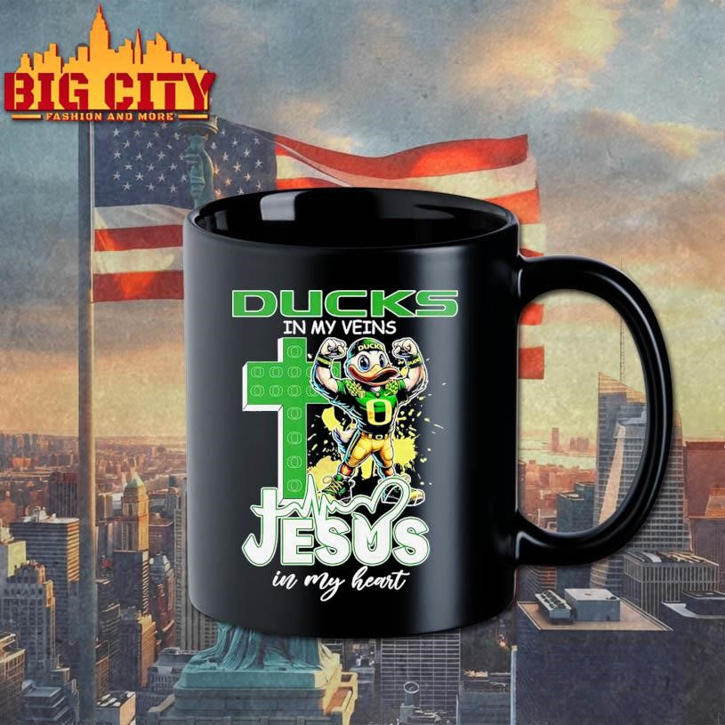 Ducks In My Veins Jesus In My Heart Mascot 2025 Shirt