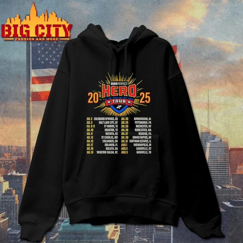 Dude Perfect Hero Tour Shirts