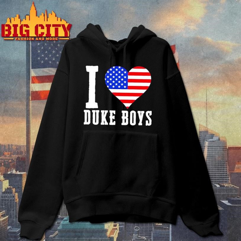 Duke Boys I Love Duke Boys Us Flag Shirt