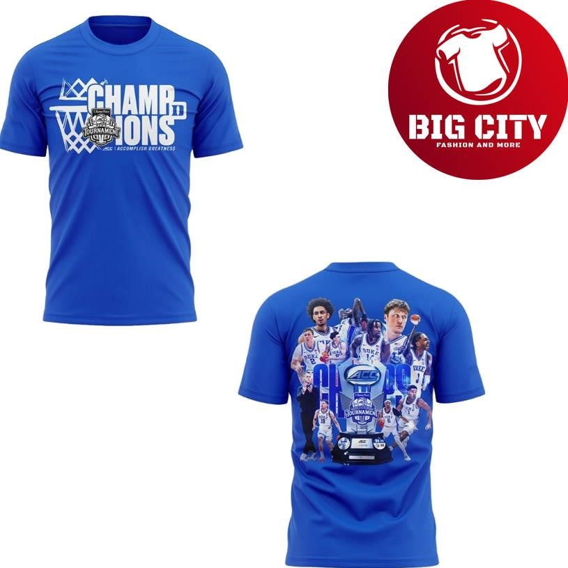 Duke Championship Press Conference 2025 Shirt