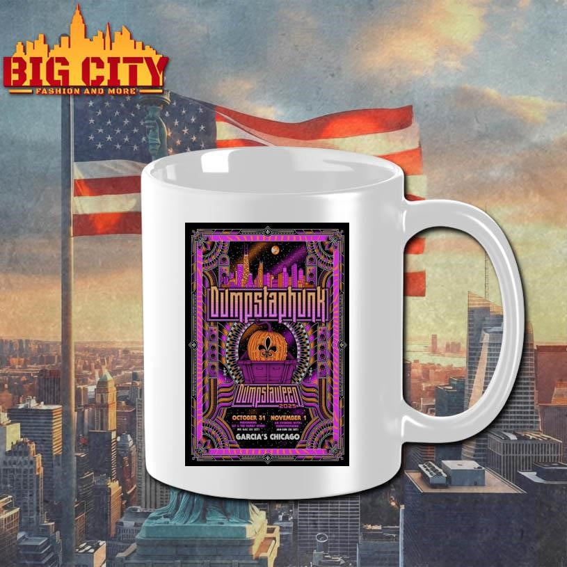 Dumpstaphunk Oct 31-Nov 1, 2025 Chicago, IL at Garcia’s Chicago Poster Shirt