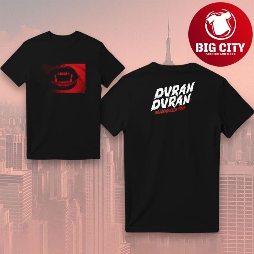 Duran Duran Halloween 2025 New Two Sided Shirt