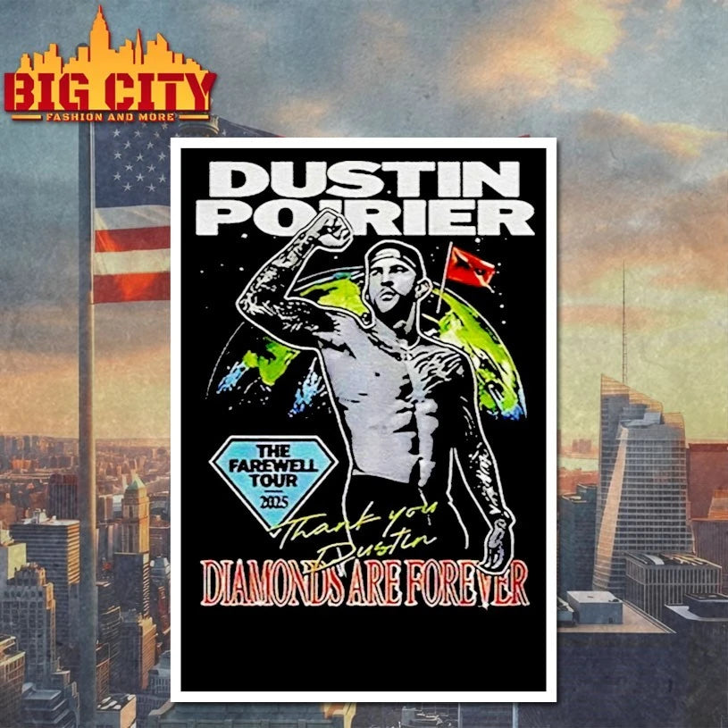 Dustin Poirier The Farewell Tour Diamonds Are Forever Shirt