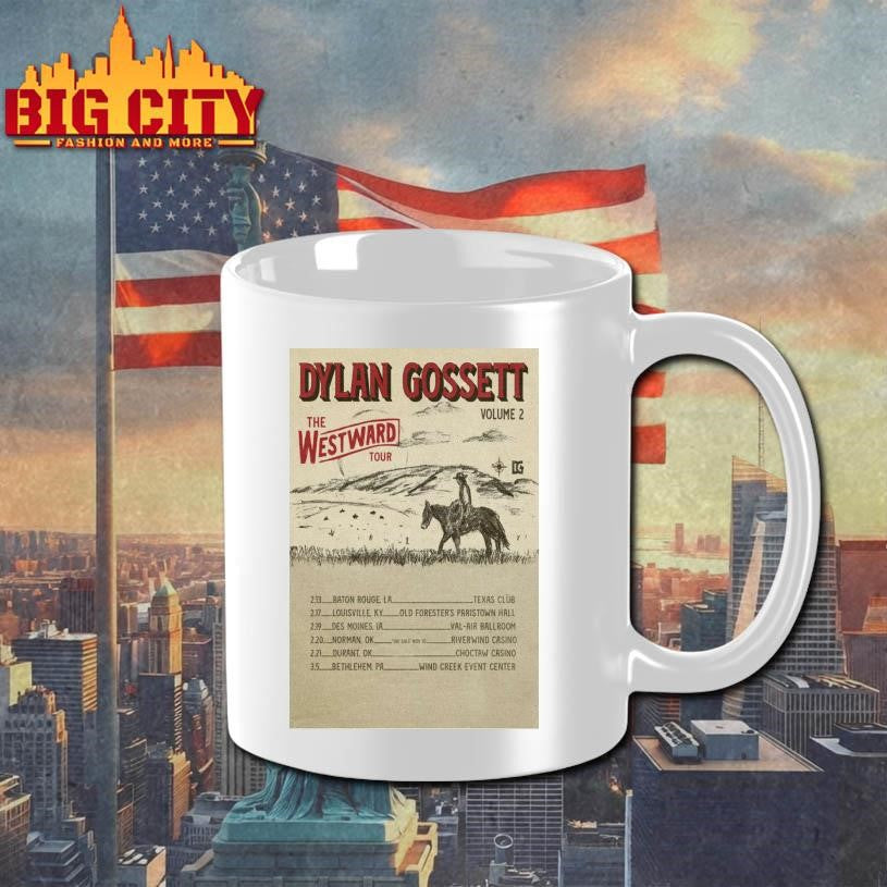 Dylan Gossett The Westward Tour 2026 Poster Shirt