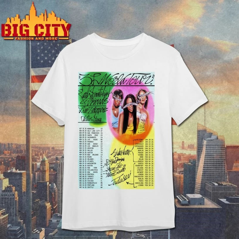 Earl Sweatshirt &amp; Friends 3L World Tour ’25-26′ Poster Shirt