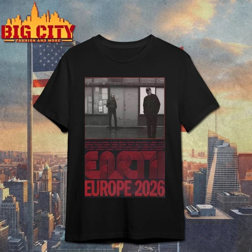 Earth Europe 2026 Shows Poster Shirt