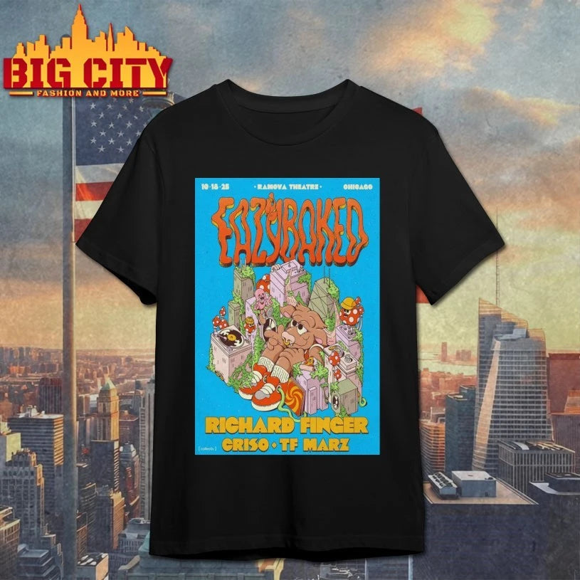 EazyBaked Ramova Theatre Chicago Oct 18 2025 Poster shirt
