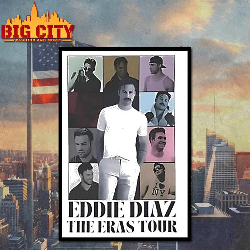 Eddie Diaz The Eras Tour Picture Vintage Shirt