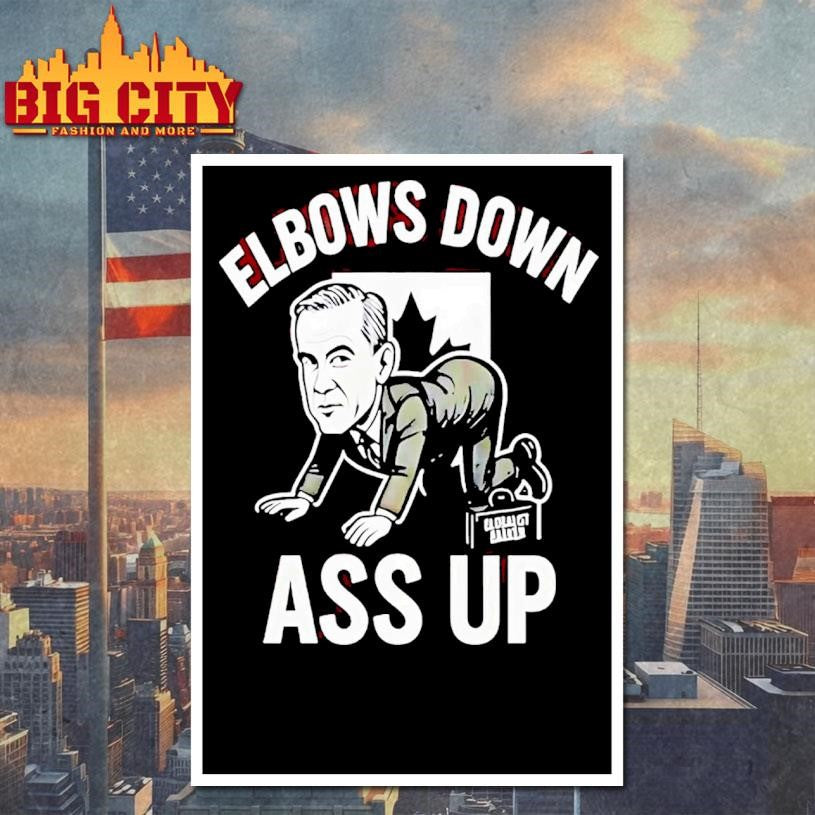 Elbows Down Ass Up Canada Flag Shirt