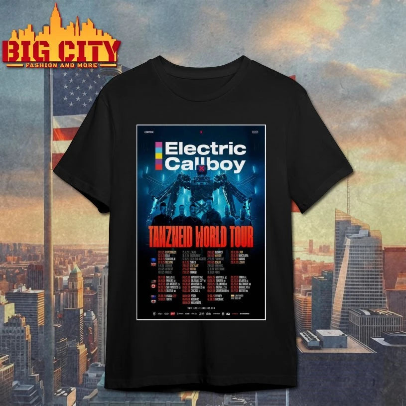 Electric Callboy Tanzneid World 2026 Poster Shirt