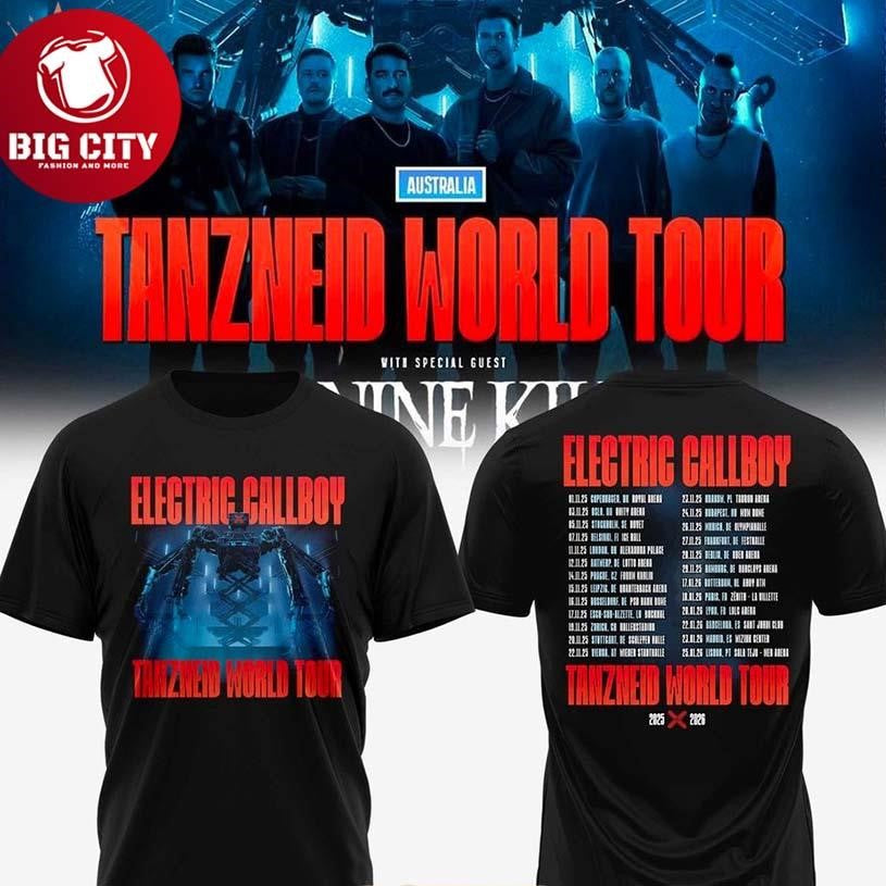 Electric Callboy Tanzneid World Tour Two Sided Shirt