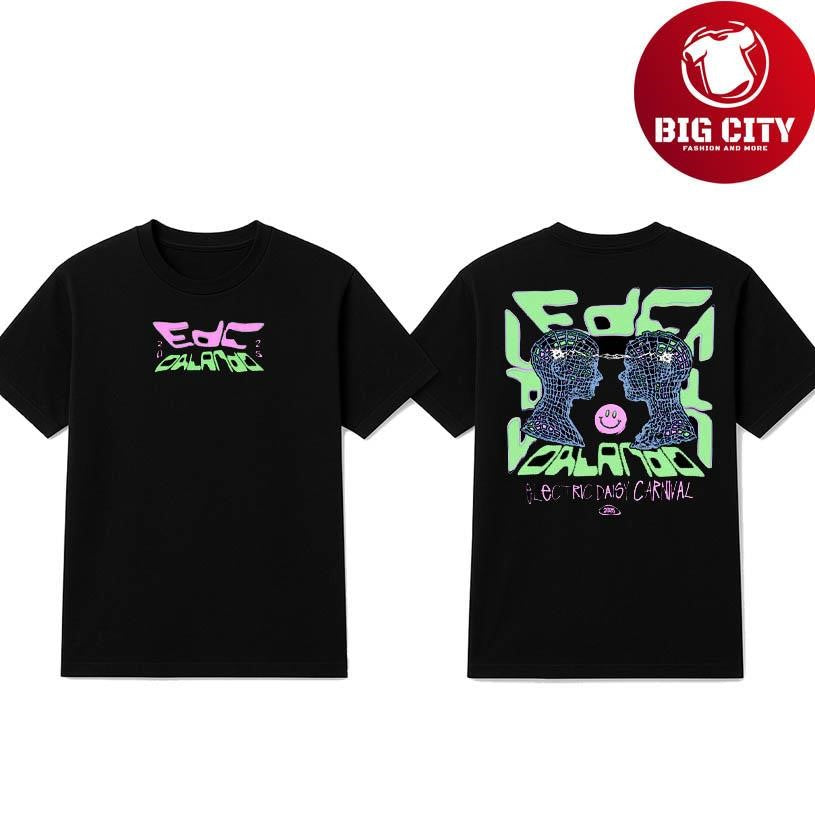 Electric Daisy Carnival Orlando Electric Vision 2025 Two Sided Shirt