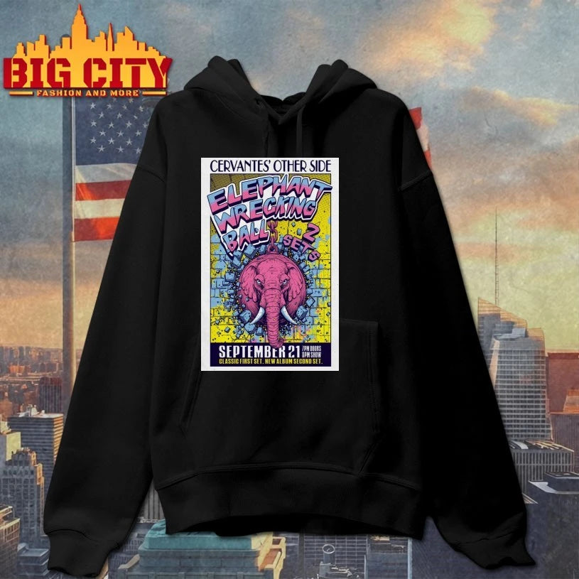 Elephant Wrecking Ball Sept 21 2025 Cervantes’ Other Side in Denver CO Poster Shirt