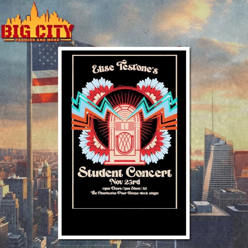 Elise Testone 2025 Charleston Event On Nov 23 Poster shirt