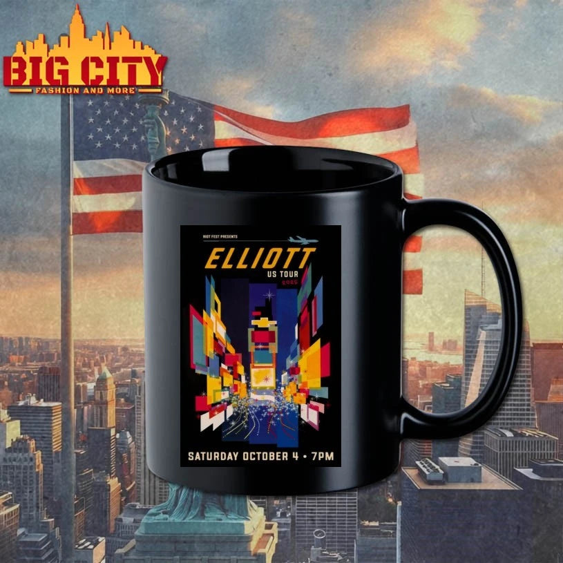 Elliott October 4 2025 Riot Fest Poster shirt