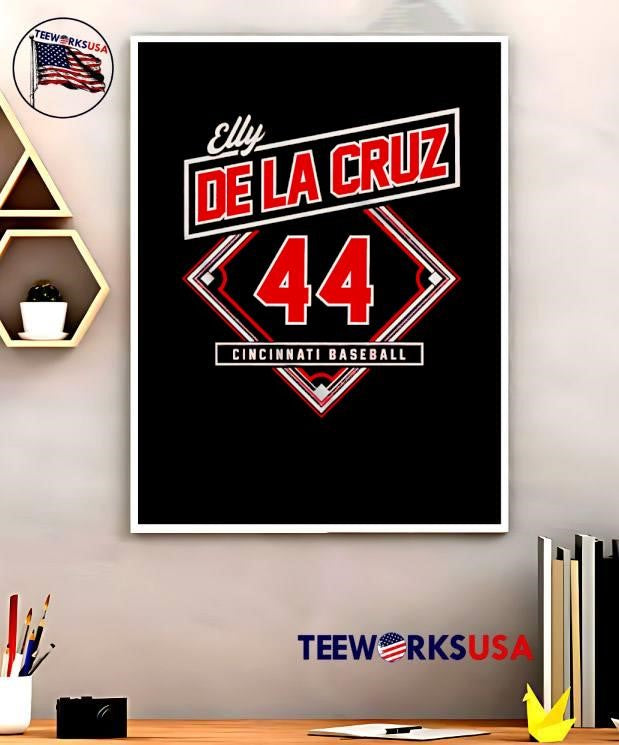 Elly De La Cruz 44 Cincinnati Baseball Diamond shirt