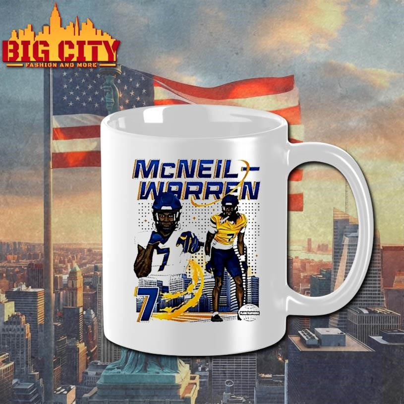 Emmanuel Mcneil Warren Toledo Rockets Football City Shirt