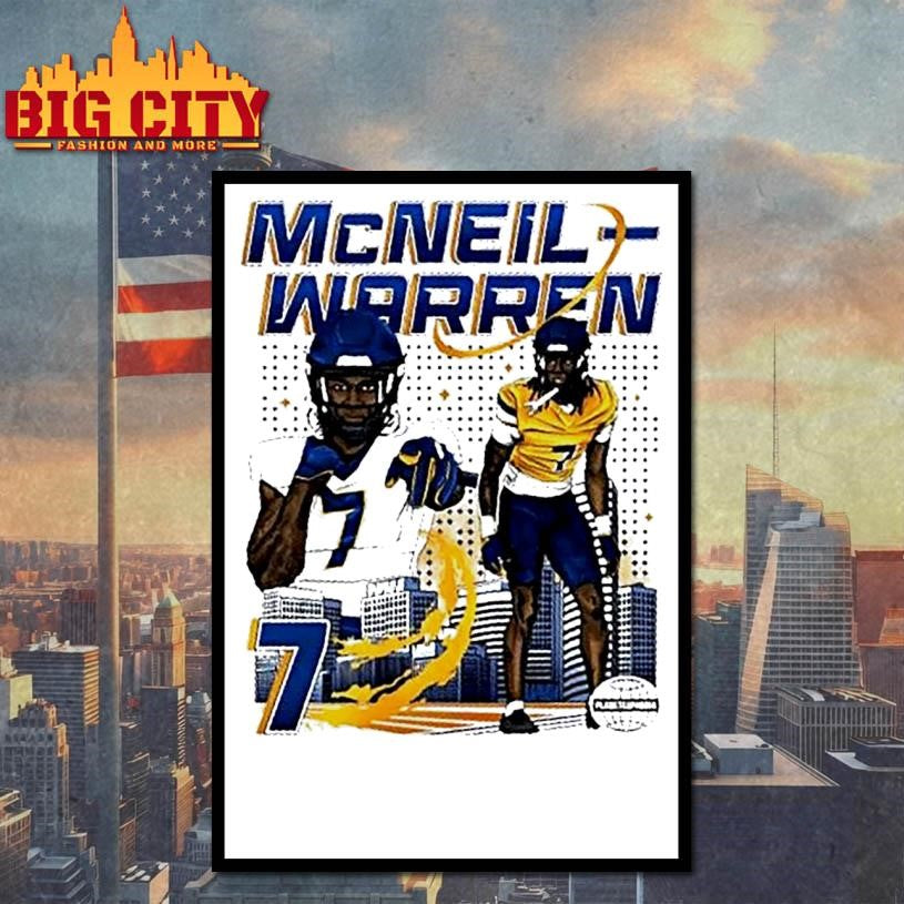 Emmanuel Mcneil Warren Toledo Rockets Football City Shirt
