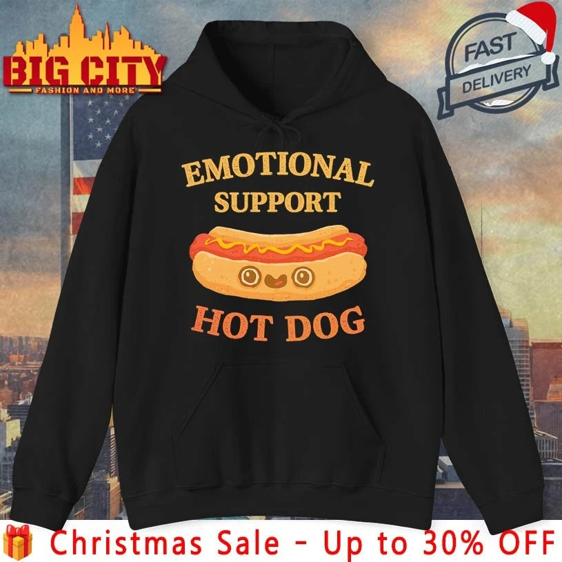 Emotional Support Hot Dog 2025 shirt