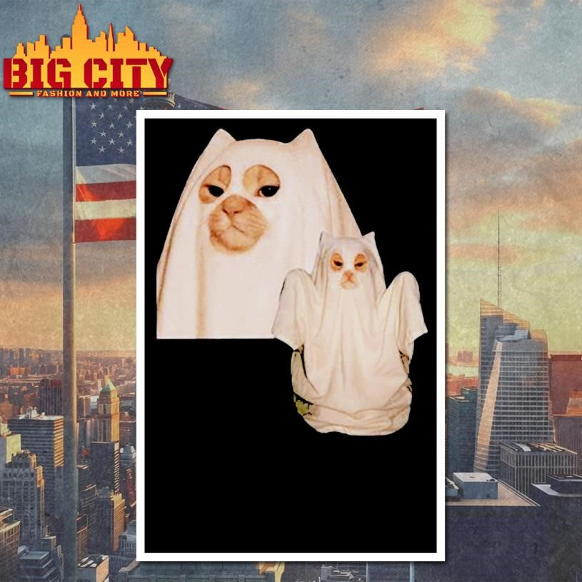 Emotionalclub Spooky Cat Shirt
